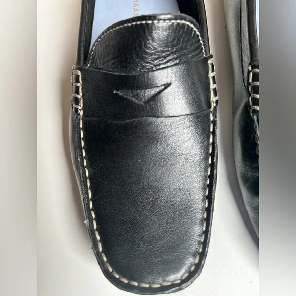 Cole Haan Black Leather Slip-On Loafers Women’s Flat Size 8.5B - Picture 8 of 15
